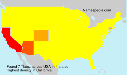 Surname Tkocz in USA Surname Tkocz in USA