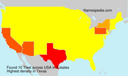 Surname Tleel in USA Surname Tleel in USA