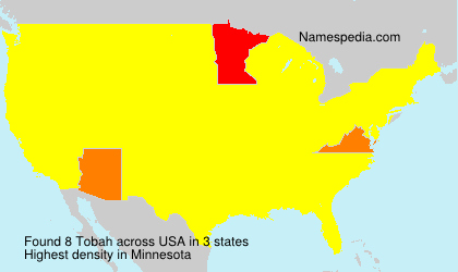 Surname Tobah in USA Surname Tobah in USA