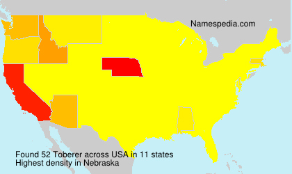 Surname Toberer in USA Surname Toberer in USA