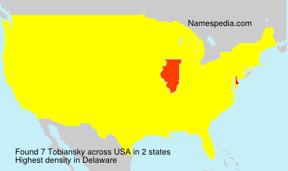 Surname Tobiansky in USA Surname Tobiansky in USA