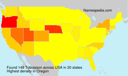 Surname Tobiasson in USA Surname Tobiasson in USA