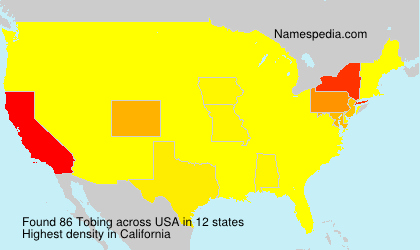 Surname Tobing in USA Surname Tobing in USA