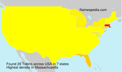 Surname Tobins in USA Surname Tobins in USA