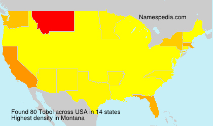 Surname Tobol in USA Surname Tobol in USA