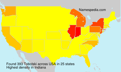 Surname Tobolski in USA Surname Tobolski in USA