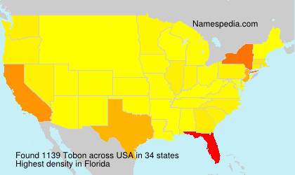 Surname Tobon in USA Surname Tobon in USA