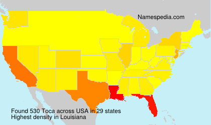 Surname Toca in USA Surname Toca in USA