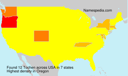 Surname Tochen in USA Surname Tochen in USA