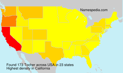 Surname Tocher in USA Surname Tocher in USA