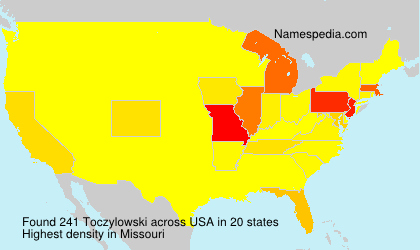 Surname Toczylowski in USA Surname Toczylowski in USA