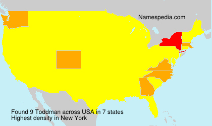 Surname Toddman in USA Surname Toddman in USA