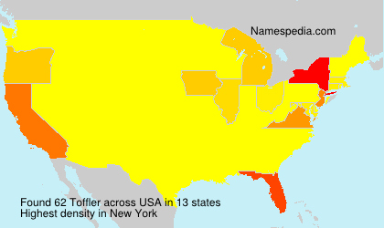 Surname Toffler in USA Surname Toffler in USA
