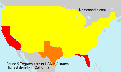 Surname Togores in USA Surname Togores in USA