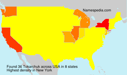 Surname Tokarchuk in USA Surname Tokarchuk in USA