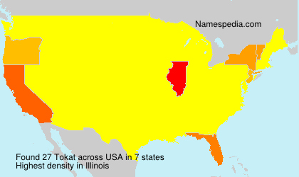 Surname Tokat in USA Surname Tokat in USA