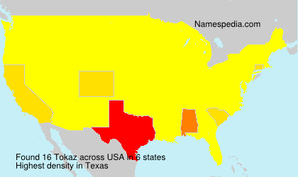 Surname Tokaz in USA Surname Tokaz in USA