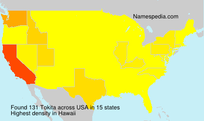 Surname Tokita in USA Surname Tokita in USA