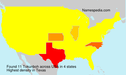 Surname Tokunboh in USA Surname Tokunboh in USA