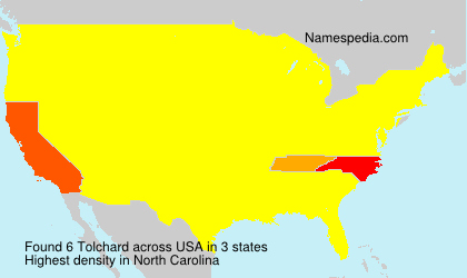 Surname Tolchard in USA Surname Tolchard in USA