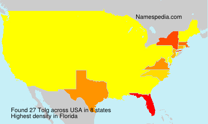 Surname Tolg in USA Surname Tolg in USA