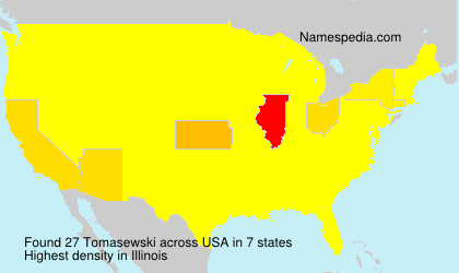 Surname Tomasewski in USA Surname Tomasewski in USA