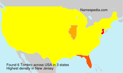 Surname Tombro in USA Surname Tombro in USA