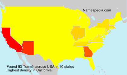 Surname Tomeh in USA Surname Tomeh in USA