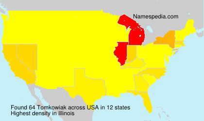 Surname Tomkowiak in USA Surname Tomkowiak in USA