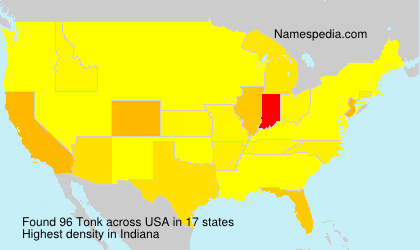 Surname Tonk in USA Surname Tonk in USA