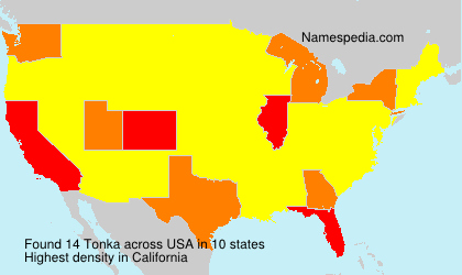 Surname Tonka in USA Surname Tonka in USA