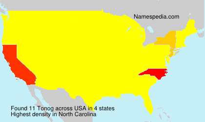 Surname Tonog in USA Surname Tonog in USA