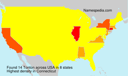 Surname Tonton in USA