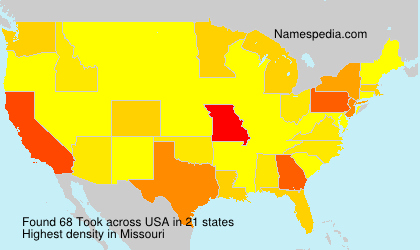 Surname Took in USA Surname Took in USA