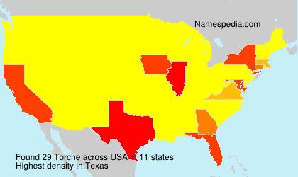 Surname Torche in USA