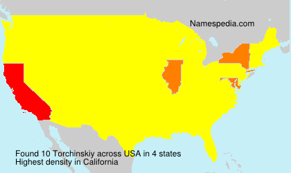 Surname Torchinskiy in USA Surname Torchinskiy in USA