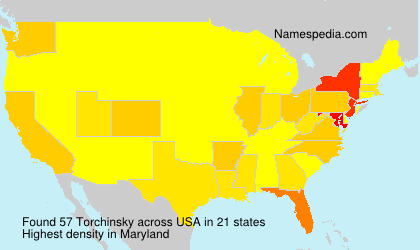 Surname Torchinsky in USA Surname Torchinsky in USA