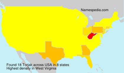 Surname Torjak in USA Surname Torjak in USA