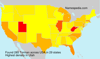Surname Torman in USA Surname Torman in USA