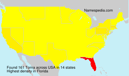 Surname Torna in USA Surname Torna in USA