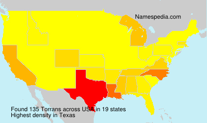 Surname Torrans in USA Surname Torrans in USA