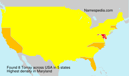 Surname Torray in USA Surname Torray in USA