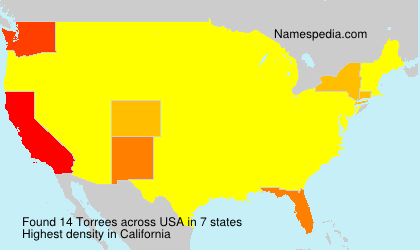 Surname Torrees in USA Surname Torrees in USA