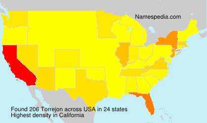 Surname Torrejon in USA Surname Torrejon in USA
