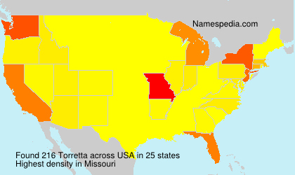 Surname Torretta in USA Surname Torretta in USA