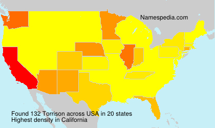 Surname Torrison in USA Surname Torrison in USA