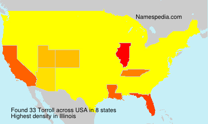 Surname Torroll in USA Surname Torroll in USA