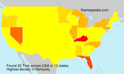 Surname Tors in USA Surname Tors in USA