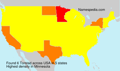 Surname Torstad in USA Surname Torstad in USA