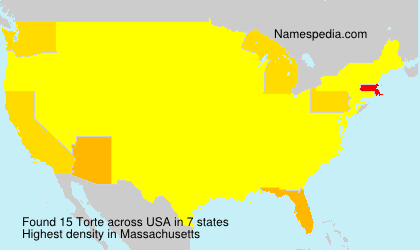 Surname Torte in USA Surname Torte in USA